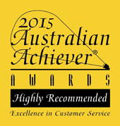 Australian Achiever Awards 2015 - Highly Recommended
